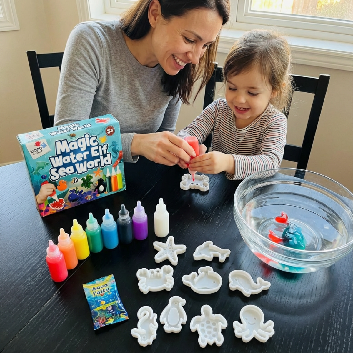 Magical Water Gnomes with GLITTER | Ocean World