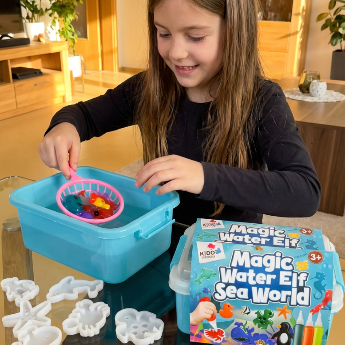 Magical Water Gnomes with GLITTER | Ocean World