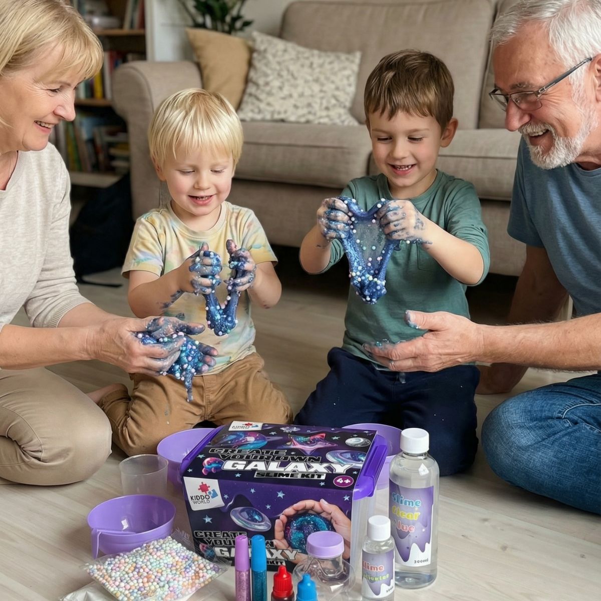 Slime Kit Galaxy – Mom Approved Creative Play