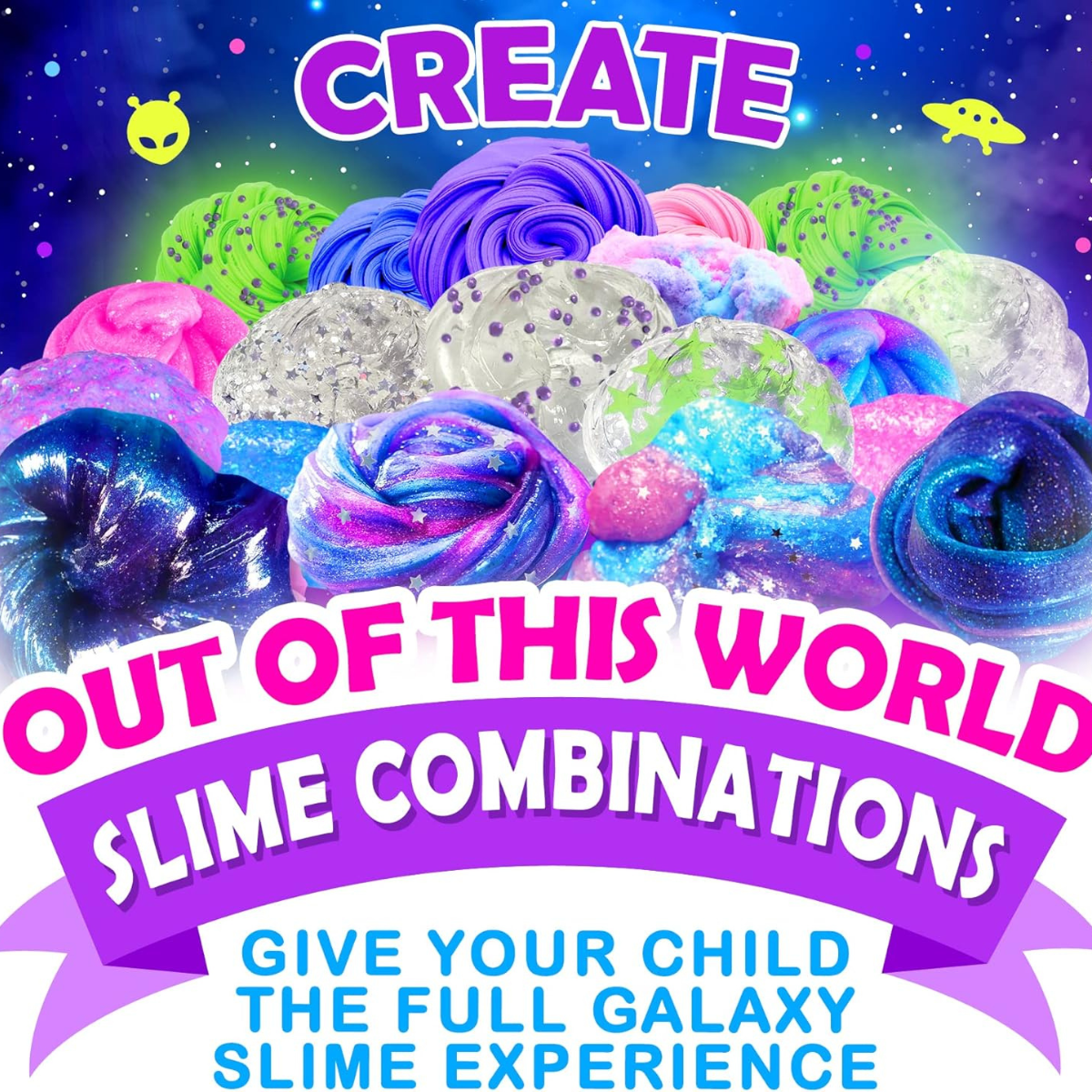 Slime Kit Galaxy – Creative Play Without the Mess