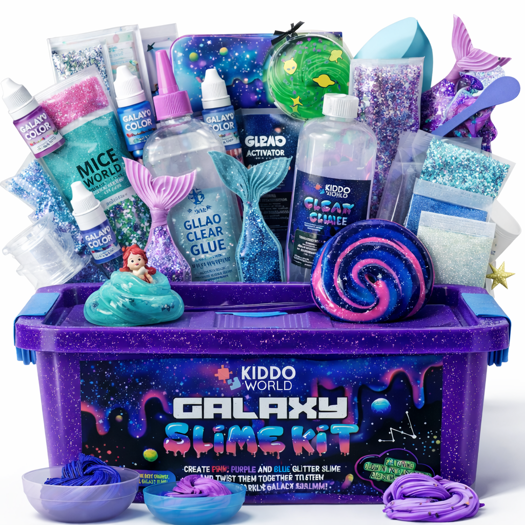 Slime Kit Galaxy – Mom Approved Creative Play