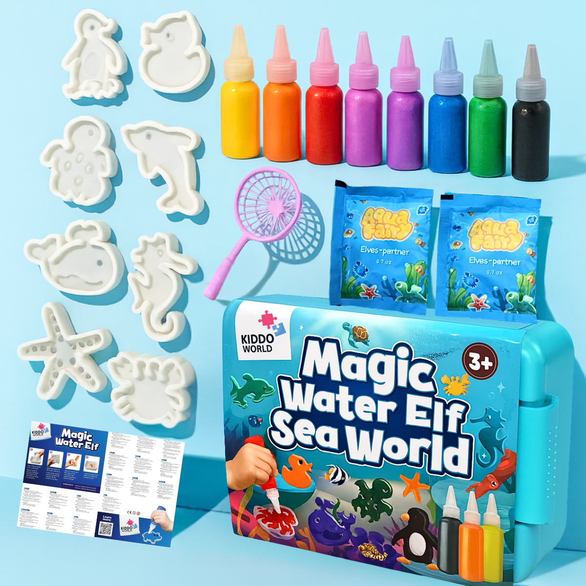 Magical Water Gnomes with GLITTER | Ocean World